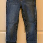 Banana Republic Blue Low-Rise Skinny-Fit Ankle Jeans. Size-6 Petite Photo 0