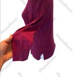 Ann Taylor Plumb Color 3/4 Sleeve Scoop Neck Lightweight /Cutout Knit Sweater XS Photo 2