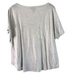 Rock & Roll Hall of Fame Graphic Tee Music Lives Peace Sign XXL Gray Photo 0