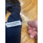 Ramy Brook Cropped Blouse Top Women's Large Blue Sleeveless Halter Hipster B55 Photo 3