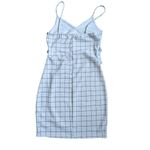 Blue Blush  checkered print mini dress size Small Photo 2