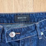 White Fox Boutique White Fox Jeans Low/Mid Rise Wide Leg Size XS Blue Photo 2