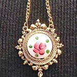 Signed Art Co. Vintage Victorian Revival Arthur Pepper Designed Guilloche Enamel Gold Photo 1