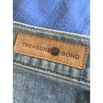 Treasure & Bond  Denim Jeans Sz 26 Light Wash 2 Tone Distressed Photo 2