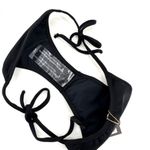 NWT Rio Del Sol Cheeky String Black Bikini Bottoms Size‎ Large Photo 3