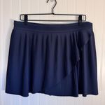 Wilson Wrap It Up Tennis Skirt Navy Blue Pleated Women's Skort Size XL Photo 2