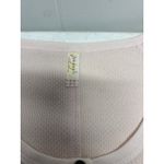 Free People light pink Newbie ski lodge Newbie crochet cuffs thermal Shirt Sz S Photo 2