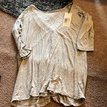 Bobi NWT  grey blouse small Photo 1