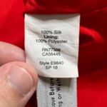 Madewell Silk Starview Cami Dress 10 Women’s Red GUC E9840 Photo 5