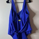 Fabletics NWT Scoop Tie Back Shaping One-Piece Swimsuit 4X Photo 3