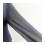 All Saints Milo Funnel Sweater Dress Black Size 6 Wool Cashmere Blend Minimalist Photo 9