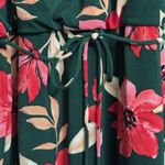 Maggy London NWT Lottie Crop Jumpsuit Floral Sleeveless Halter Tie Waist Size 4 Photo 3