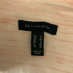 H by Halston Halston Striped Scoop-Neck Handkerchief Hem Tank Top Tunic Pink Size S Photo 2