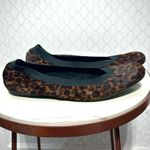 Stuart Weitzman  calf hair leopard print ballet flats 8 Photo 3