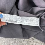 ZARA ‎ Womens Gray Lyocell Long Sleeve Tunic Top Side Slit Relaxed Fit Medium Photo 4