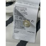 H&M  Women's White Black Silky Satin Zebra Print Long Sleeve Mini Wrap Dress Sz M Photo 3