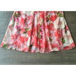 S. Levine Women's Pink floral rhinestone embellishment flowy Tank‎ Top size PL Photo 9