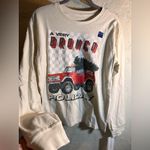 Treasure & Bond Holiday Bronco NWT Graphic Long Sleeve Tee cream XL Photo 3