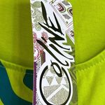 Coline Size 3XL Lime Green with Multicolored Designs Tank Top New With T… Photo 4