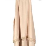 Honey Punch Pink Lightweight Layered Lace Applique Trim Tank Top Cami Women Sz S Photo 1