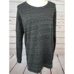 Calia Sweatshirt Small Long Sleeve Pullover Shirt Tunic side zip WAX11090H Black Photo 4