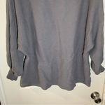Cato  Grey Ribbed Knit Mock Neck Pullover Sweater 18/20W Photo 4