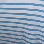 LAKE Pajamas pima cotton tank top striped sky scoop long line sleeveless top Blue Size L Photo 4