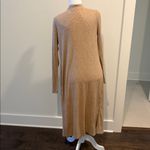 Allison Joy NWT Evereve Alison Joy Long Beige Cardigan with Front pockets Sz M Photo 2