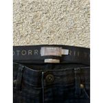 Torrid Jeans 12R Black Super Soft Sky High Rise Skinny Houndstooth Stretch $85 Photo 4