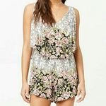 Forever 21 NWT Floral Layered Romper Photo 0