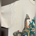 SIGNAL SPORTS Vintage Habitat Animal Cream Sweater Size L Photo 5