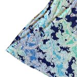 IBKUL Floral Print Sleeveless Dress Outdoor Tennis Athleisure Golf Sie Medium Blue Photo 4