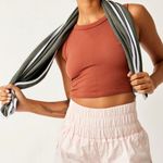 Free People NWT Free Throw Muscle Tank in Sequoia Photo 1