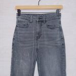 American Eagle Stretch Women's AE Black Wash Denim High Rise Mom Jean 00 long Photo 2