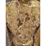 Baby Phat Vintage Y2K  Signature Logo Gold Metallic Hoodie Size Small Photo 4