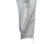 Madewell  Women's Jeans Ripped Skinny Cropped‎ 9” High-Rise Denim White Size 36 Photo 4