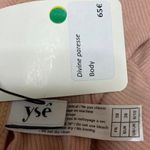 NEW YSE Pink Rib Knit Sleeveless Henley Button Cami Camisole Bodysuit Tank Top 6 Photo 3