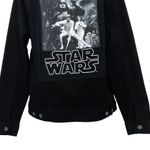 Disney NEW Star Wars Our Universe Parks Denim Jean Jacket Coat Unisex Black Photo 4