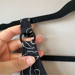 DKNY ‎ Women's Black and White Starburst One Piece Bathing Suit Size Large Photo 5