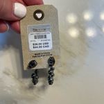 Anthropologie  Metallic Beaded Earrings Photo 1