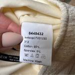 SheIn Crop Top and Shorts Set NWOT Ivory Cream Women's Size Large 8/10 Photo 6