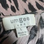 Umgee  Cheetah Leopard Animal Print High Low Maxi Dress Large Photo 3