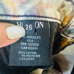 Hudson Jeans Hudson Color Last Paint Splash Nico Mid Rise Super Skinny Graffiti Jeans 26 Photo 10