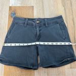 American Eagle Blue Midi Shorts Size 0 Photo 6