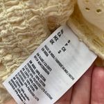 American Eagle  Yellow Ruffled Smocked Crop Top Off Shoulder Blouse Frilled NWT Photo 8