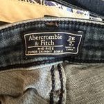 Abercrombie & Fitch - Mid-Rise Super Skinny Ankle Jeans Photo 1