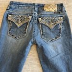 Miss Me Women Embellished Jeans Signature Skinny Low Rise Stretch Tall 34" Sz 27 Photo 1