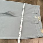 Madewell 18” Slim Emmet High Rise Wide Leg Crop Pants Light Blue Size 31P Photo 9