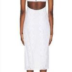 LPA Francesca Eyelet Midi Dress XS Photo 1