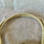 Pandafan Woven Straw Tote, Vintage Basket Mini Bag Brown Photo 3